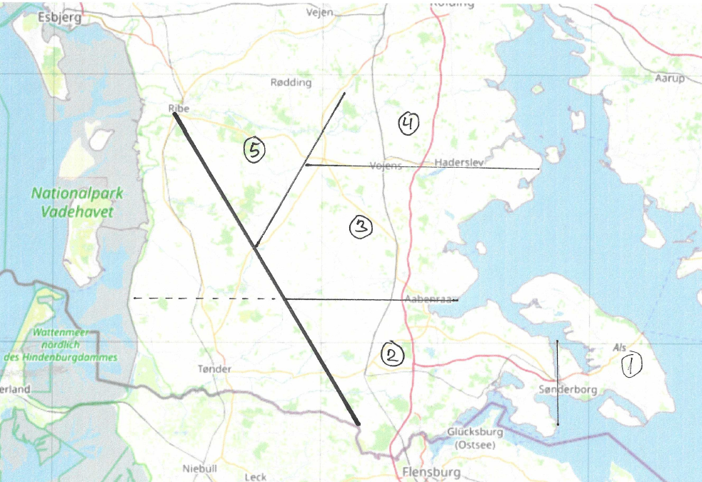 Udbredelse rodglente 2025